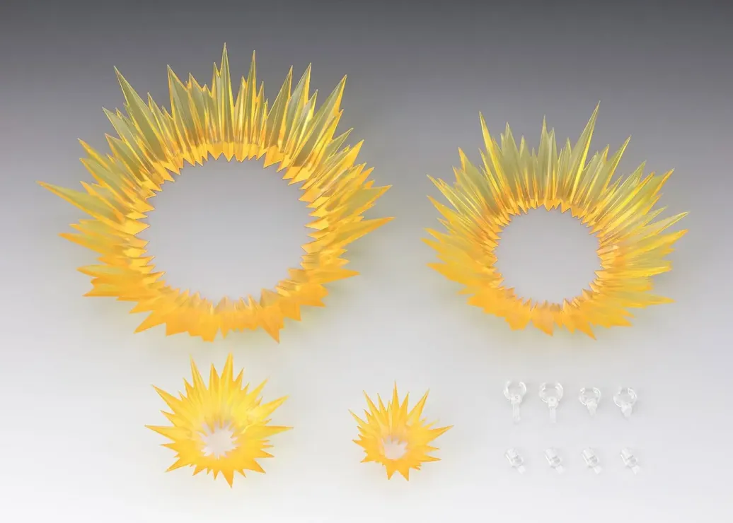 Tamashii Effect Actionfiguren-Zubehör Shock Impact Yellow Ver. for S.H.Figuarts