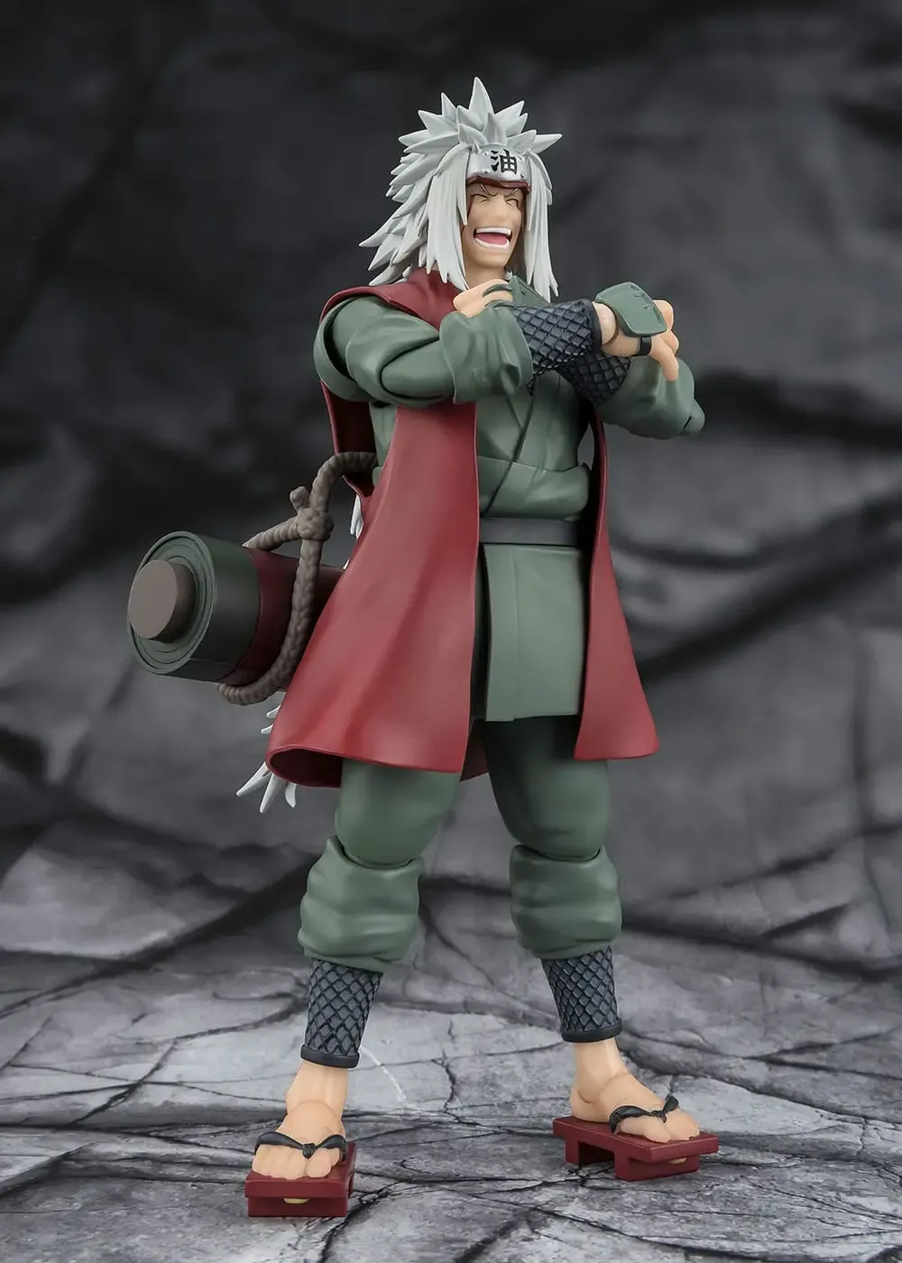 Naruto S.H.Figuarts Actionfigur Jiraiya Hidden Leaf Heroic Master Sage (Sage Mode Set) 17 cm