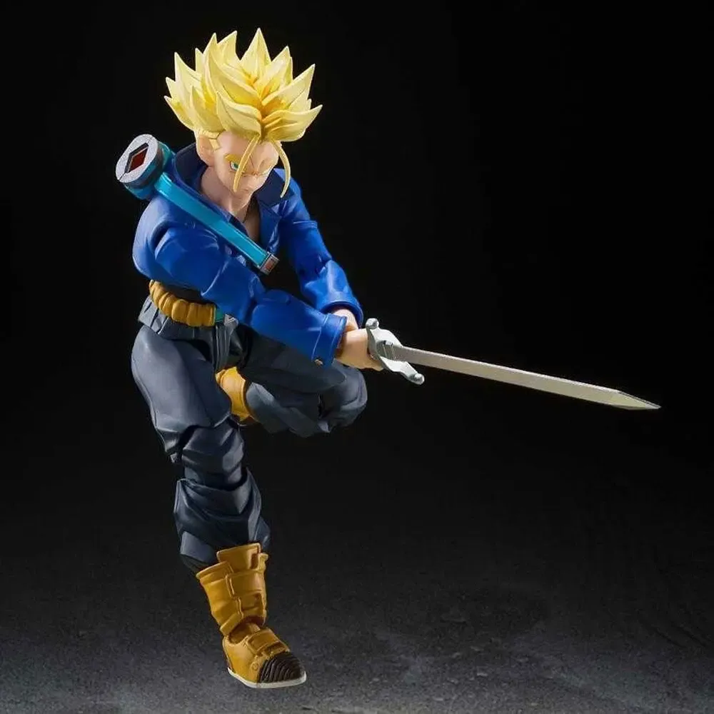 Dragon Ball Z S.H. Figuarts Actionfigur Super Saiyan Trunks The Boy from the Future (Neuauflage) 14 cm