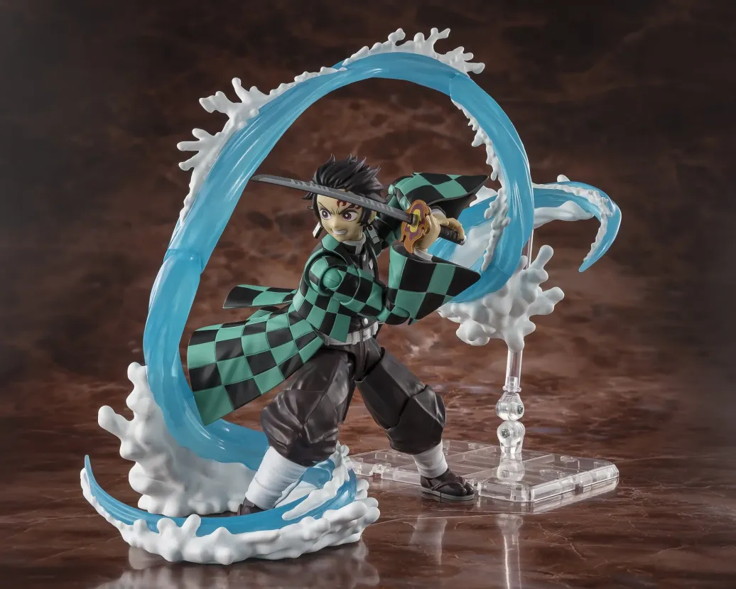 Demon Slayer: Kimetsu no Yaiba S.H. Figuarts Zubehör-Set Tanjiro Kamado & Giyu Tomioka Water Breathing Option Parts Set