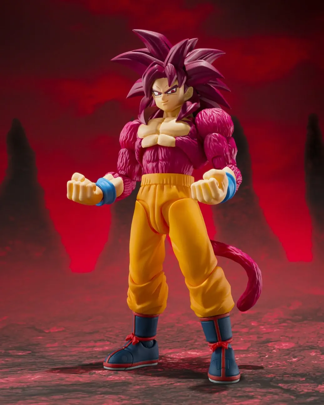 Dragon Ball S.H. Figuarts Actionfigur Super Saiyan 4 Son Goku -Daima- 15 cm