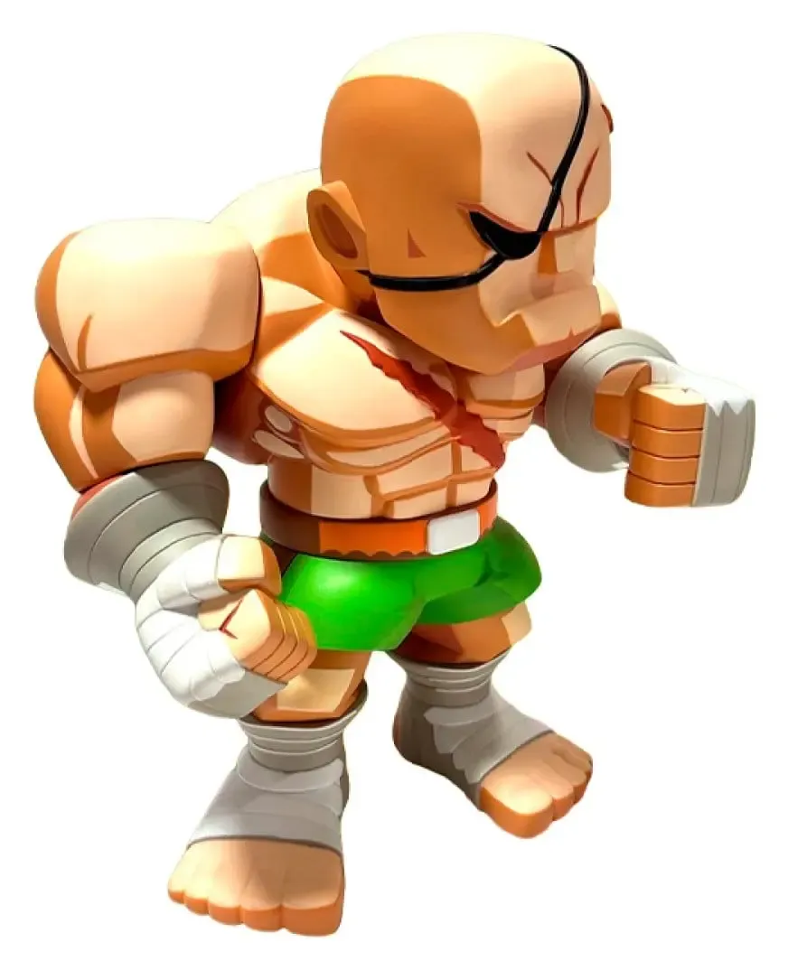 Street Fighter Bulkyz Vinyl-Figur Sagat 30 cm