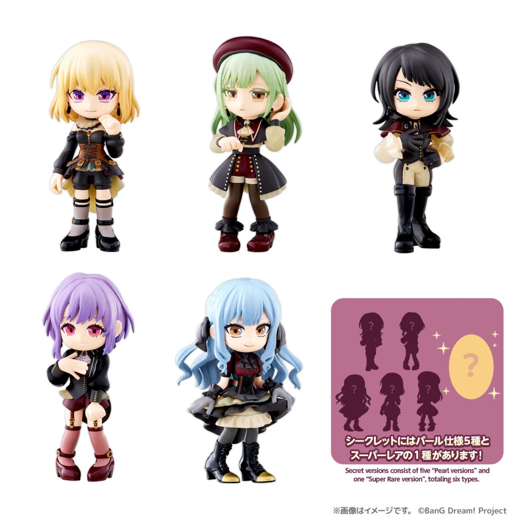 BanG Dream! Ave Mujica PalVerse PVC Figuren 9 cm Sortiment (6)