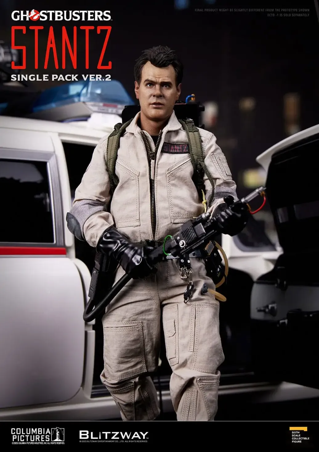 Ghostbusters Premium UMS Actionfigur 1/6 Raymond Stantz Ver. 2 31 cm