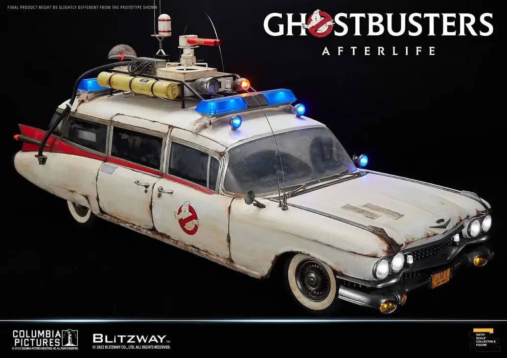 Ghostbusters: Legacy Fahrzeug 1/6 ECTO-1 1959 Cadillac 116 cm