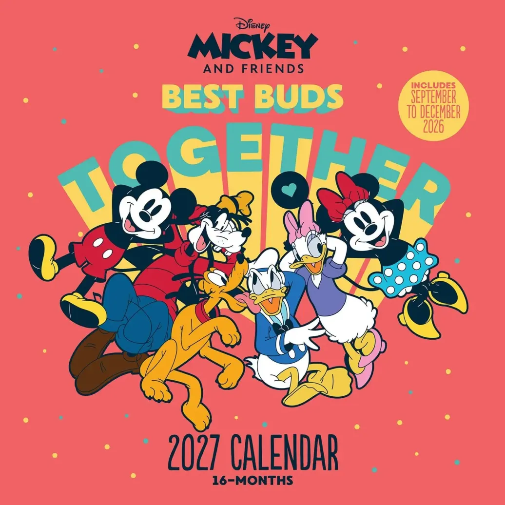 Mickey & Friends Kalender 2027 30 x 30 cm