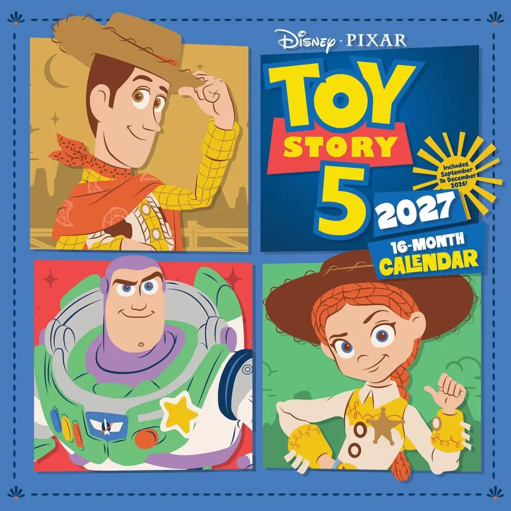 Toy Story Kalender 2027 30 x 30 cm