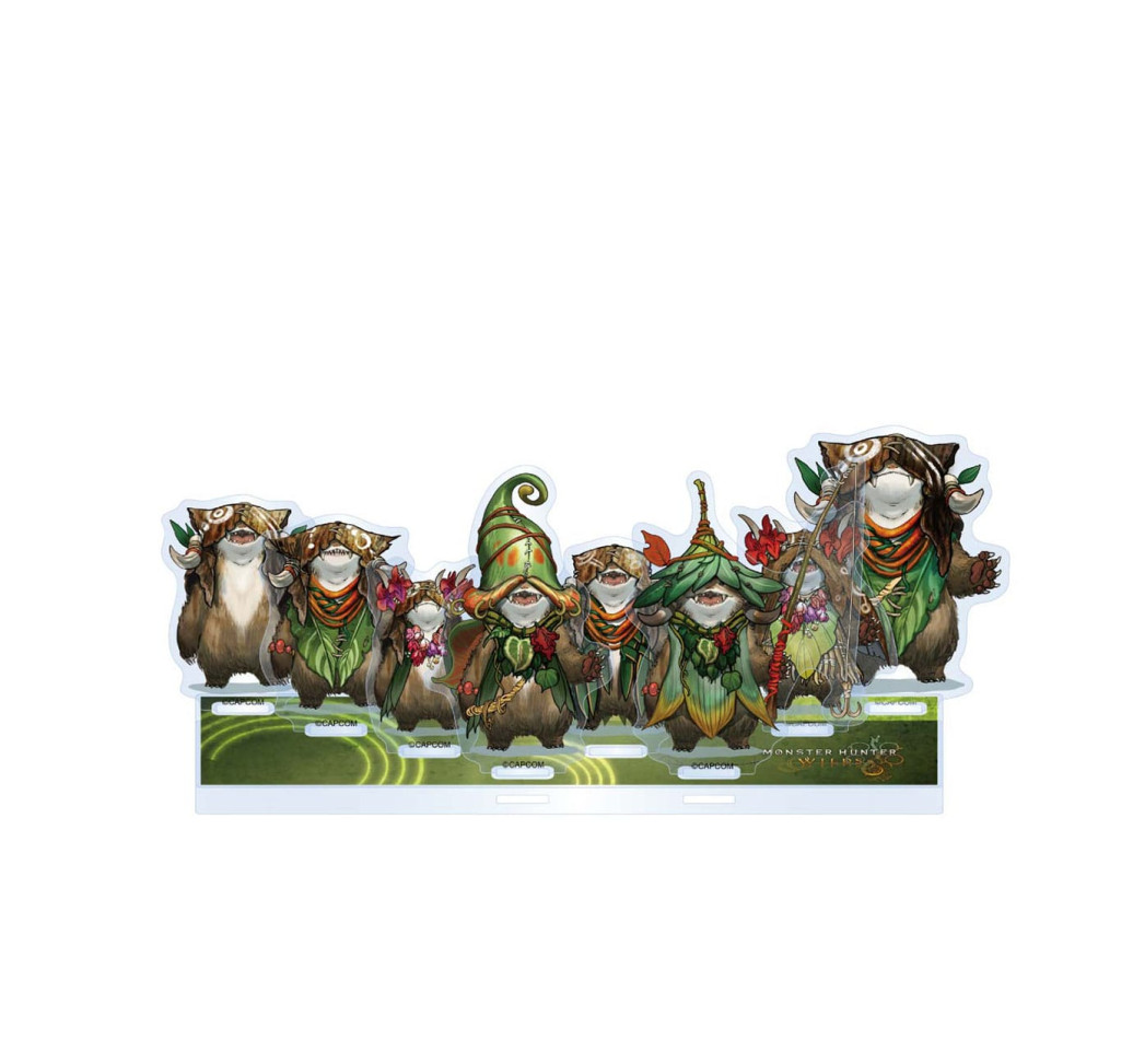 Monster Hunter Wilds Acrylic Stand Chomber Set 15 cm 