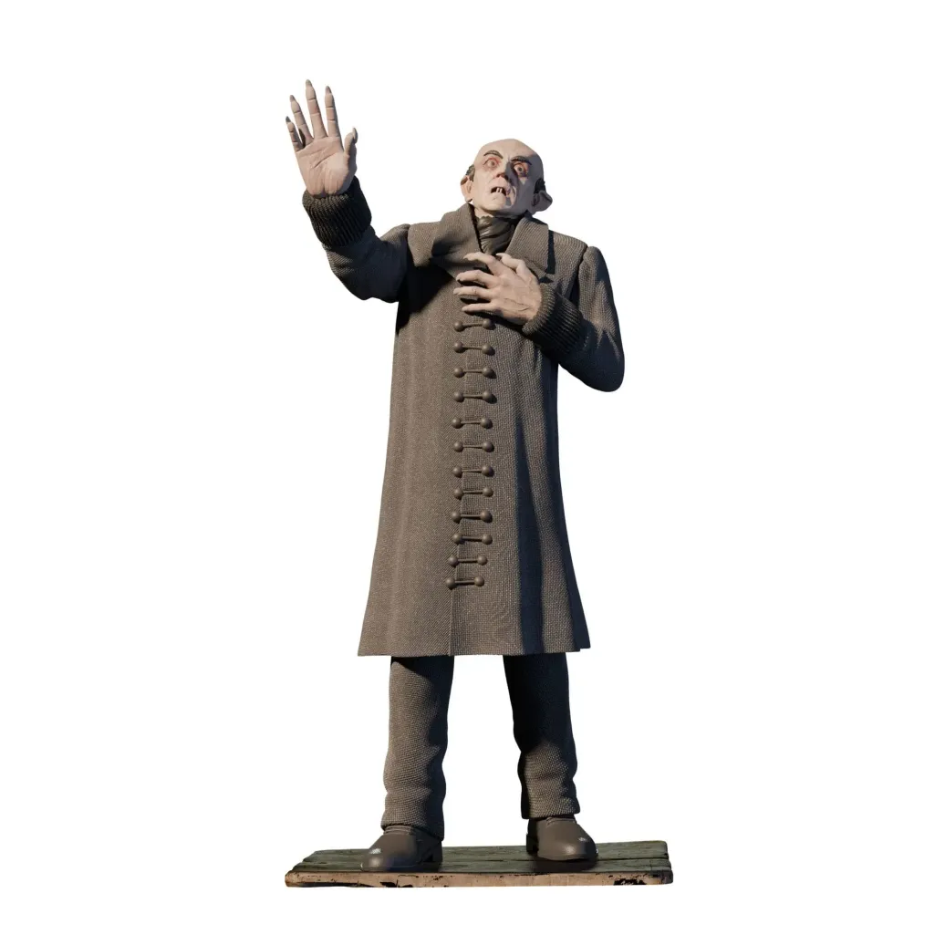 Nosferatu Statue 1/10 Max Schreck Death Scene 18 cm