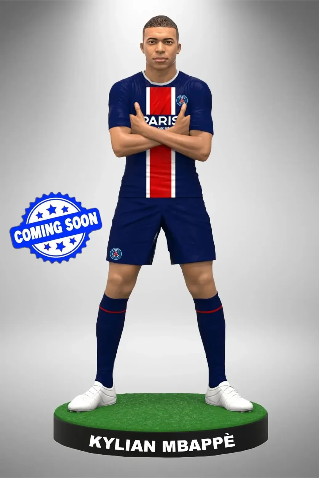 Footballs Finest Kylian Mbappe Resin-Statue Paris Saint-Germain 60 cm