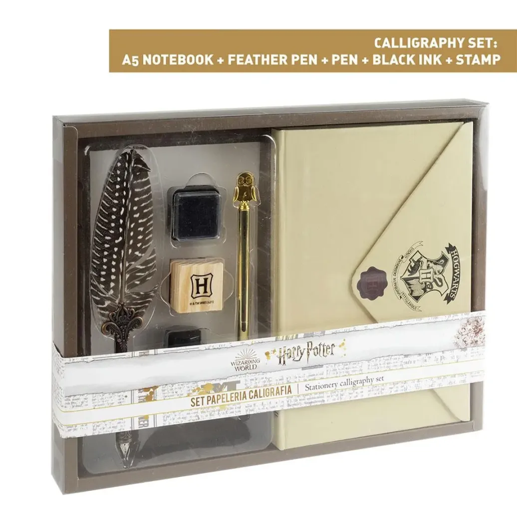 Harry Potter Schreibset 4-teilig Kalligraphie