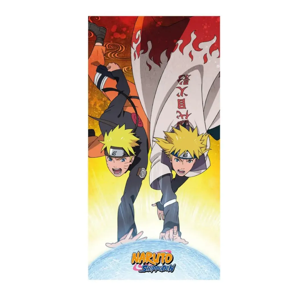 Naruto Shippuden Handtuch Premium Naruto & Minato 70 x 140 cm