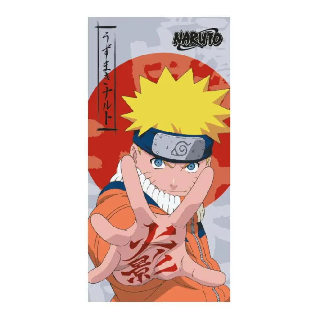 Naruto Shippuden Handtuch Naruto Uzumaki 70 x 140 cm