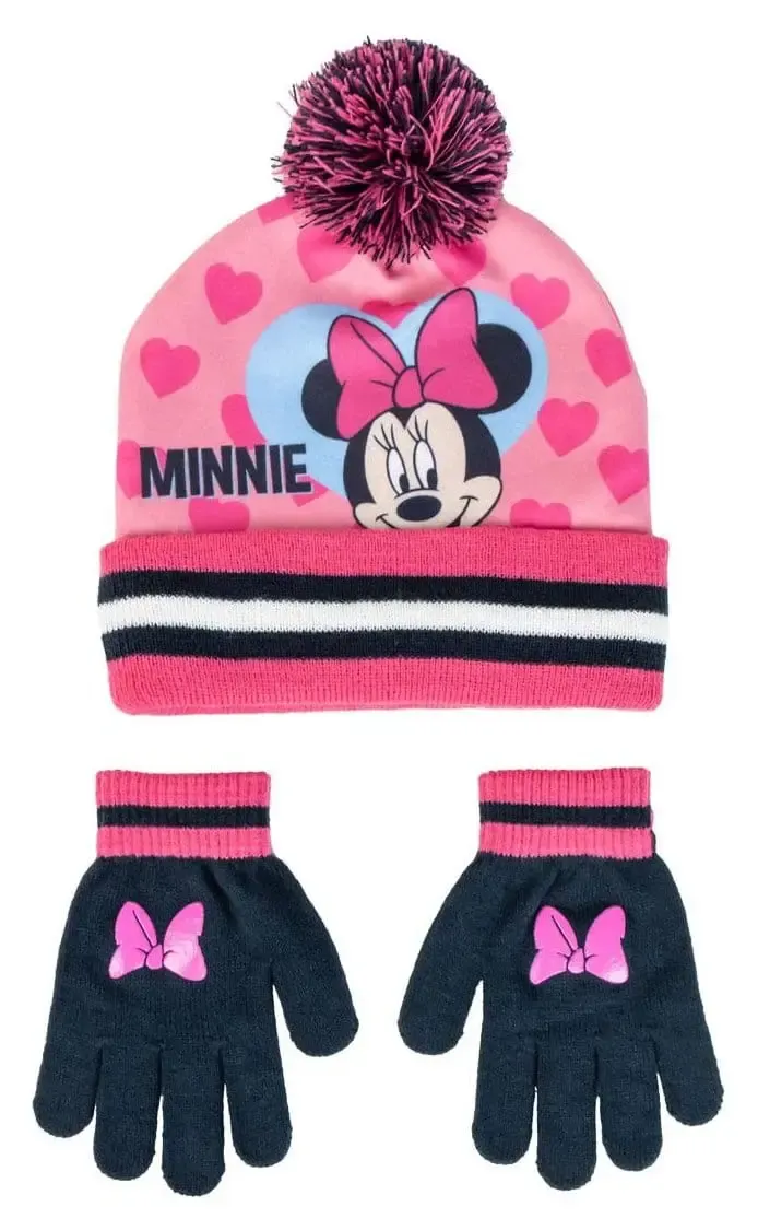 Disney 2er-Set Beanie & Handschuhe Minnie Mouse