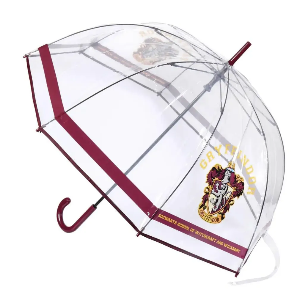 Harry Potter Regenschirm Gryffindor transparent