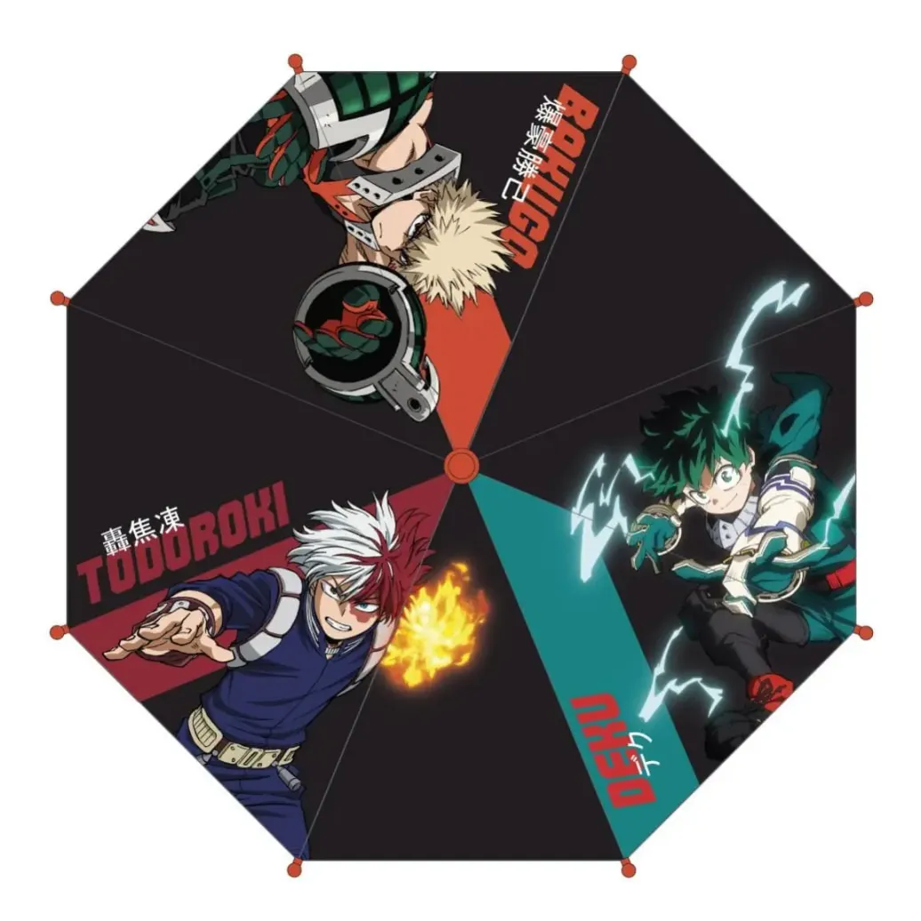 My Hero Academia Regenschirm Bakugo x Izuku x Todoroki