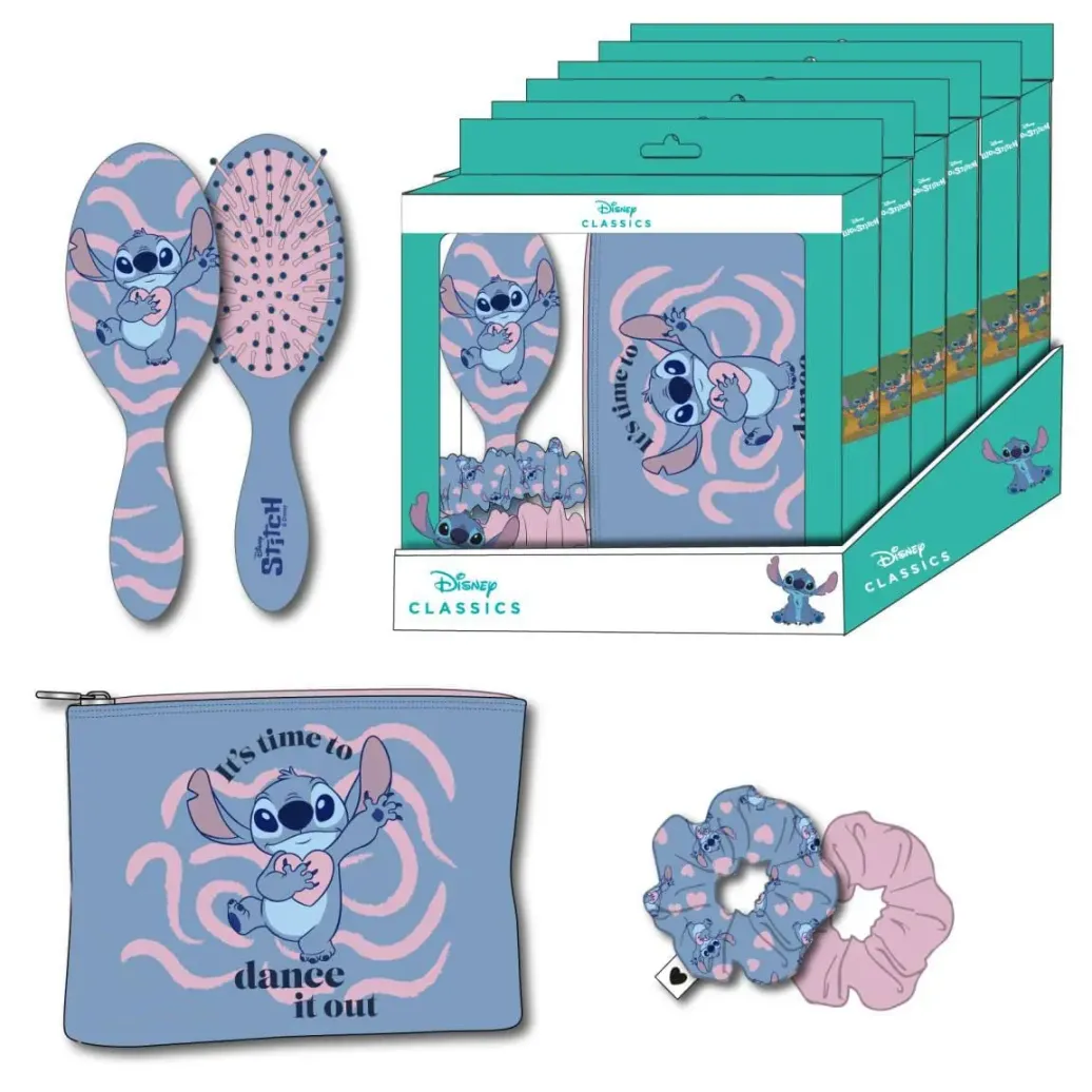 Lilo & Stitch Kosmetiktaschen 3er-Pack Stitch with Heart