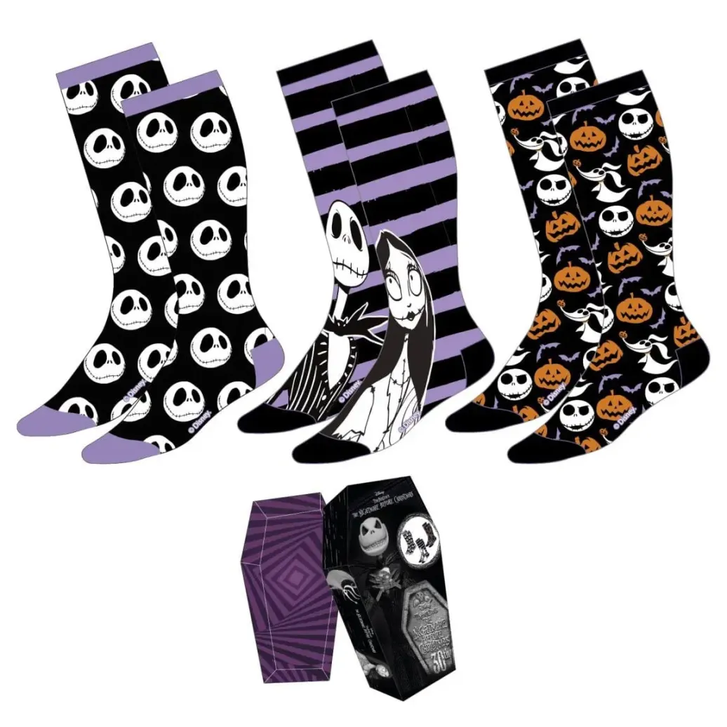 Nightmare before christmas Socken 3er-Pack Icons