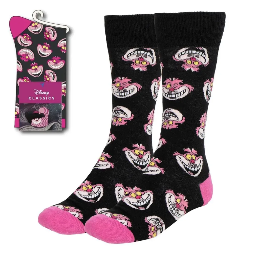 Disney Socken Alice im Wunderland Grinsekatze Faces 36-43