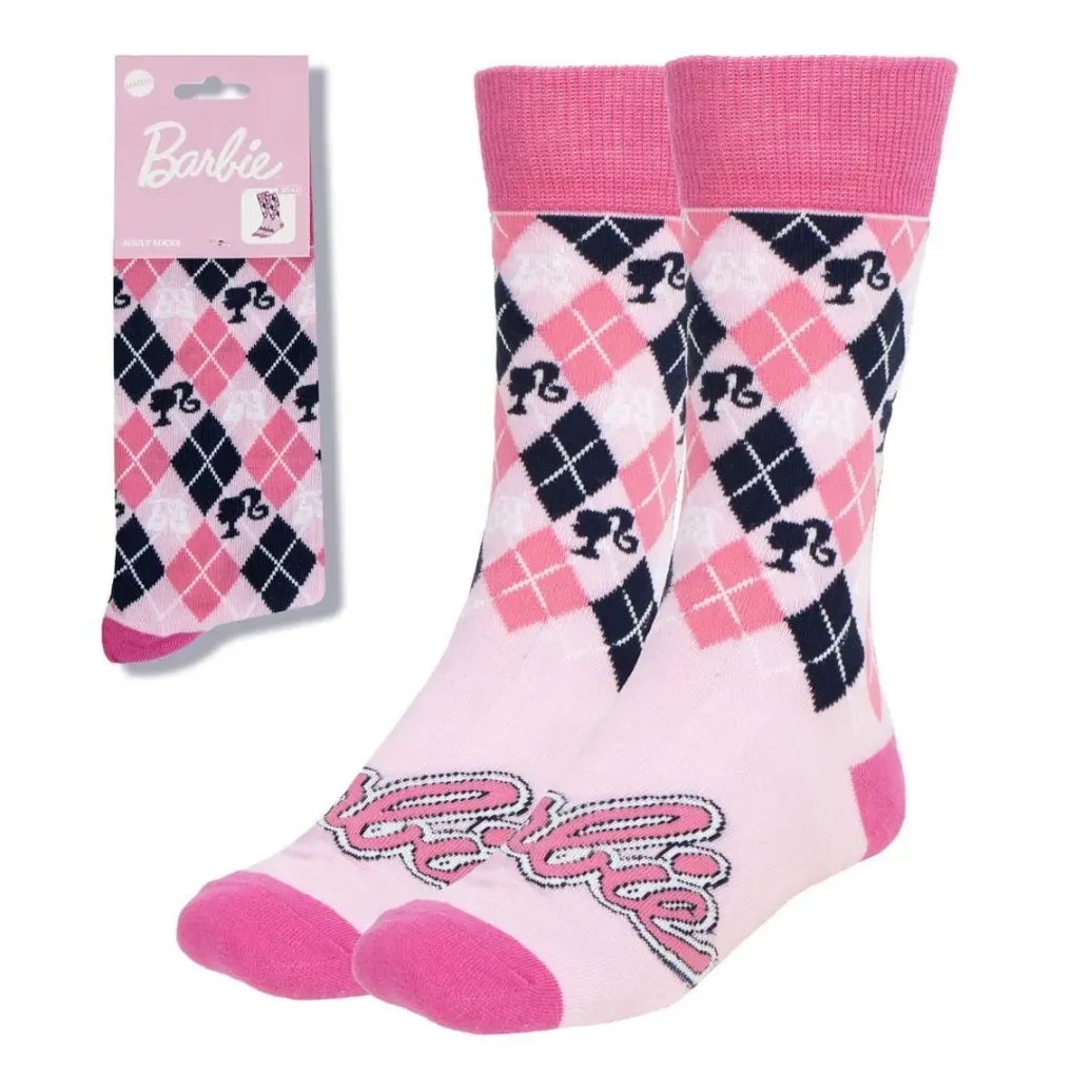 Barbie Socken Logo Pink 36-43  