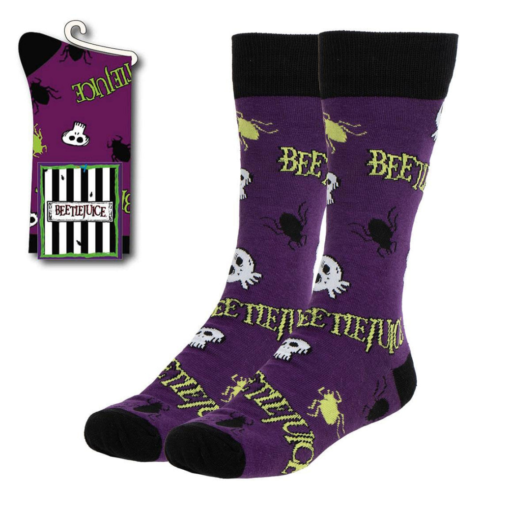 Beetlejuice Socken Lila 38-45