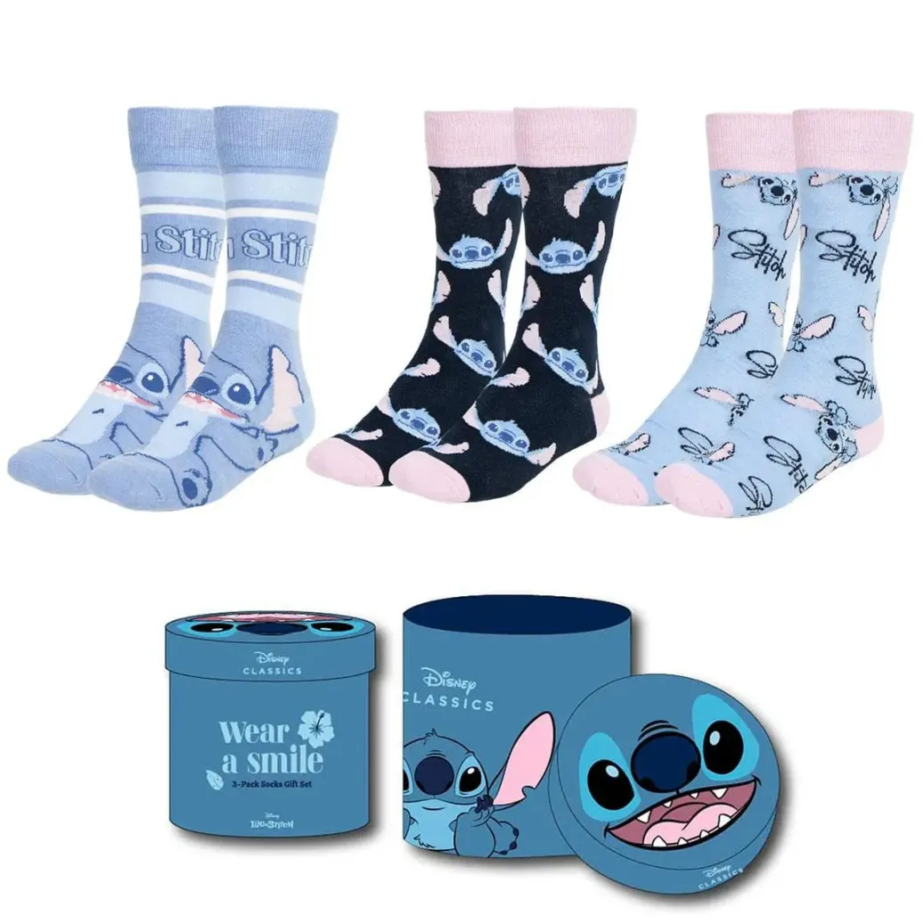 Lilo & Stitch Socken 3er-Pack 36-43
