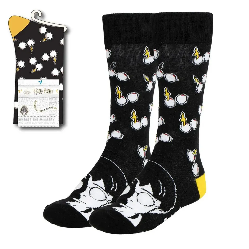 Harry Potter Socken Harry Black and White 38-45