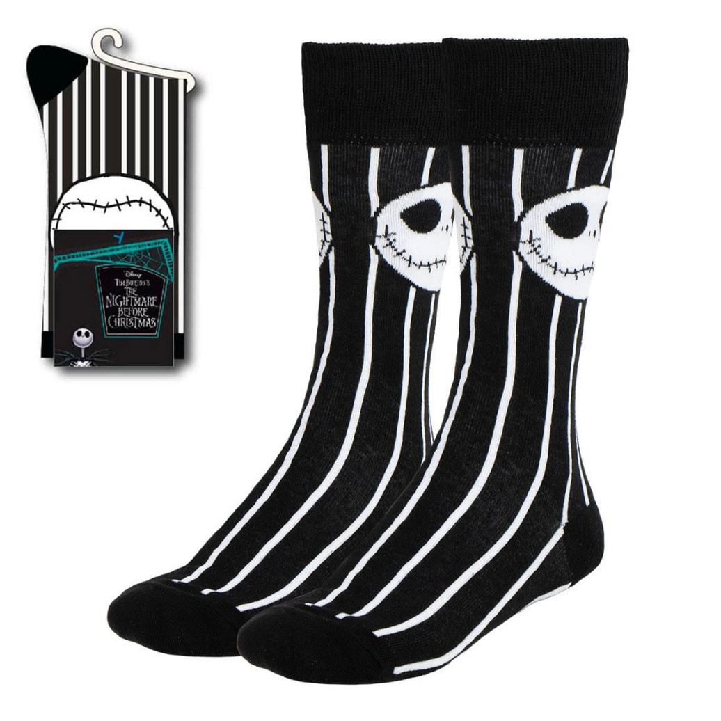 Nightmare before Christmas Socken Jack´s Face Stripes 38-45