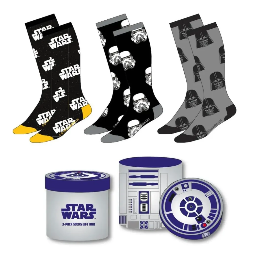 Star Wars Socken 3er-Pack 38-45