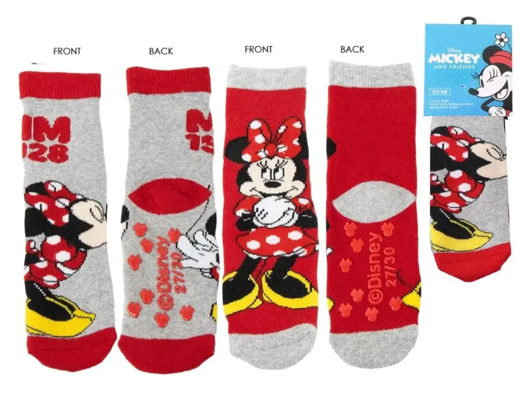 Disney Anti-Rutsch-Socken mit Applikationen Minnie Mouse 27-34