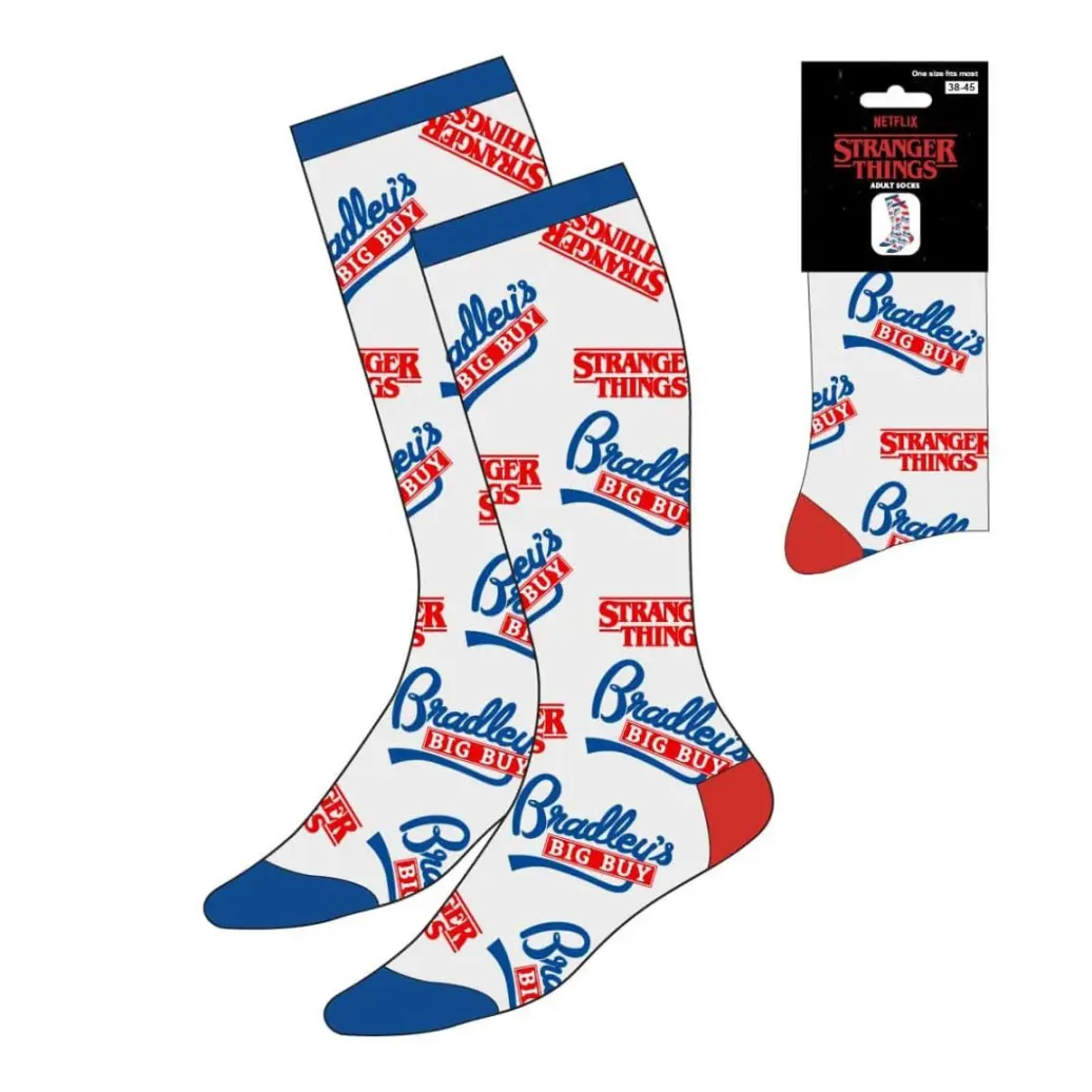 Stranger Things Socken Bradley´s Big Buy AOP 38-45 