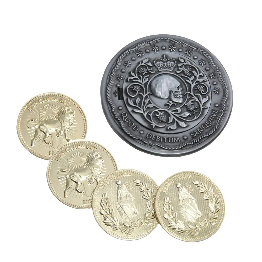 John Wick Chapter 3 Replik Schuldmünze Blood Oath Marker Set