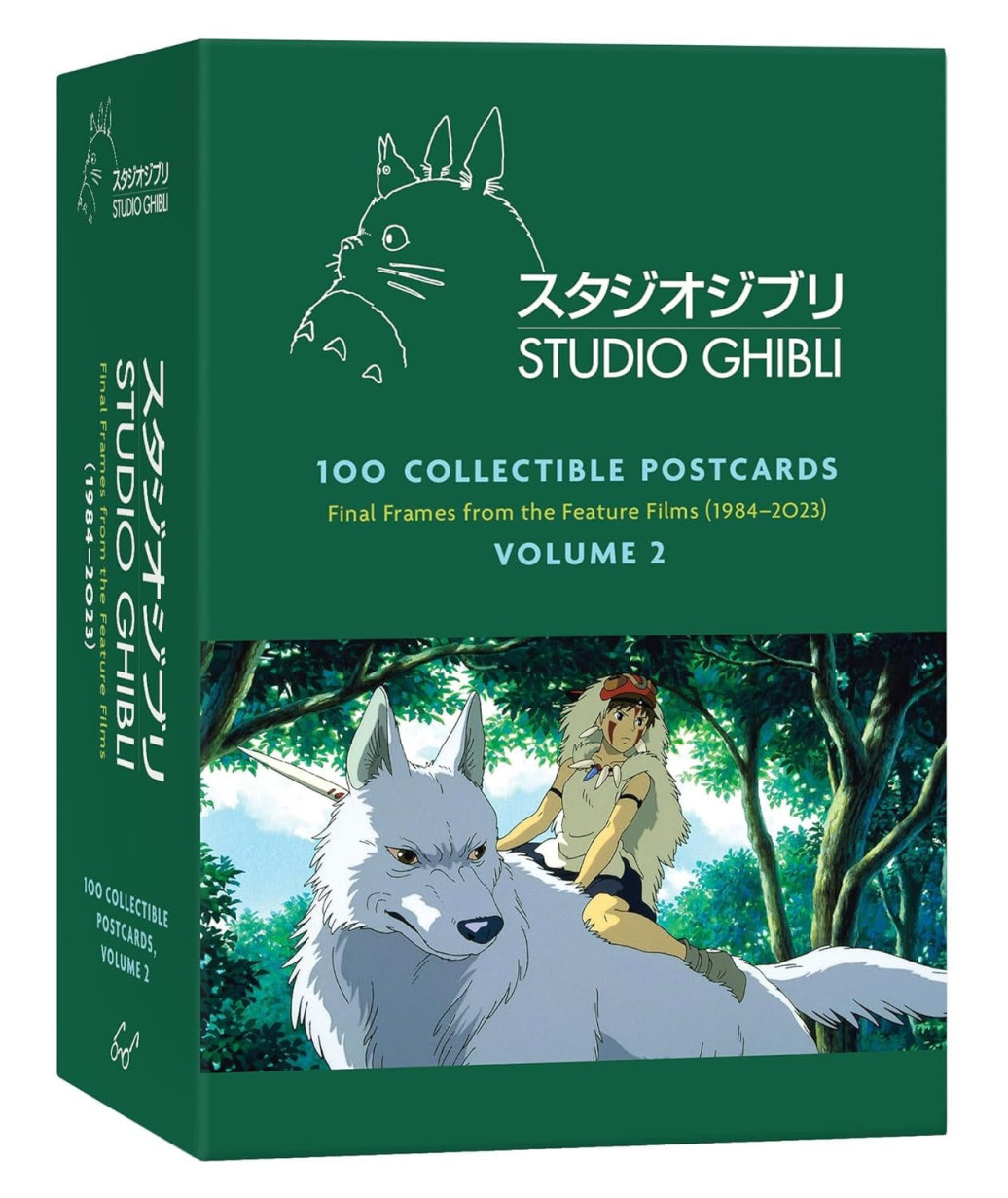 Studio Ghibli Postcards Box 100 Collectible Postcards Series 2