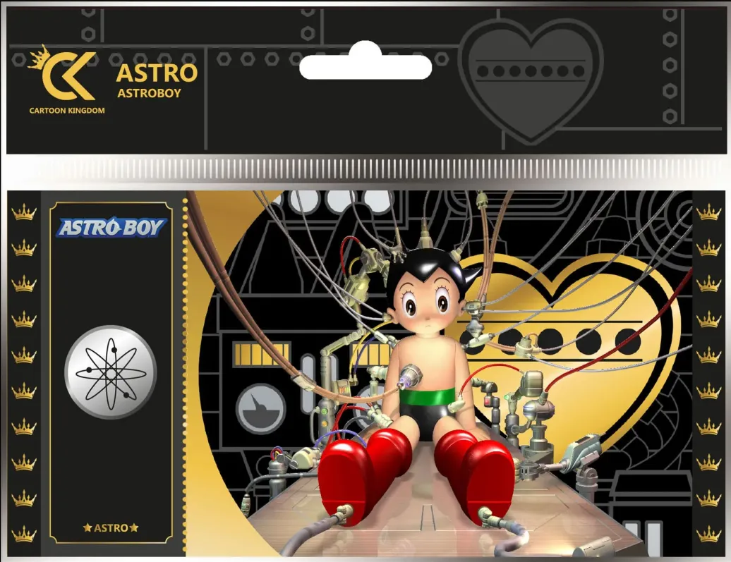 Astro Boy Golden Ticket Black Edition #01 Astro Umkarton (10)