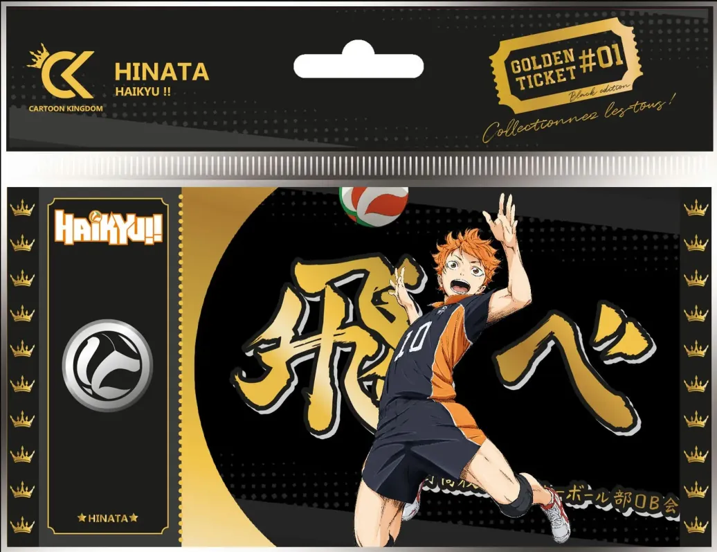 Haikyu!! Golden Ticket Black Edition #01 Hinata Umkarton (10)