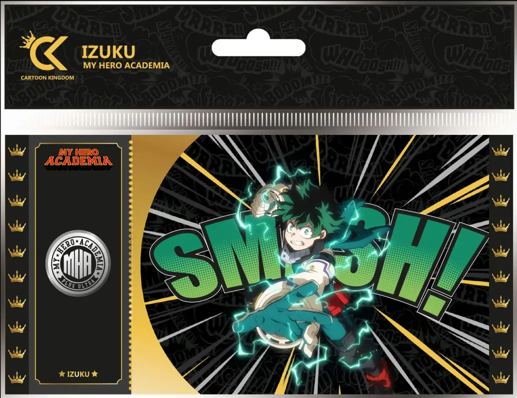 My Hero Academia Golden Ticket Black Edition #01 Izuku Umkarton (10)