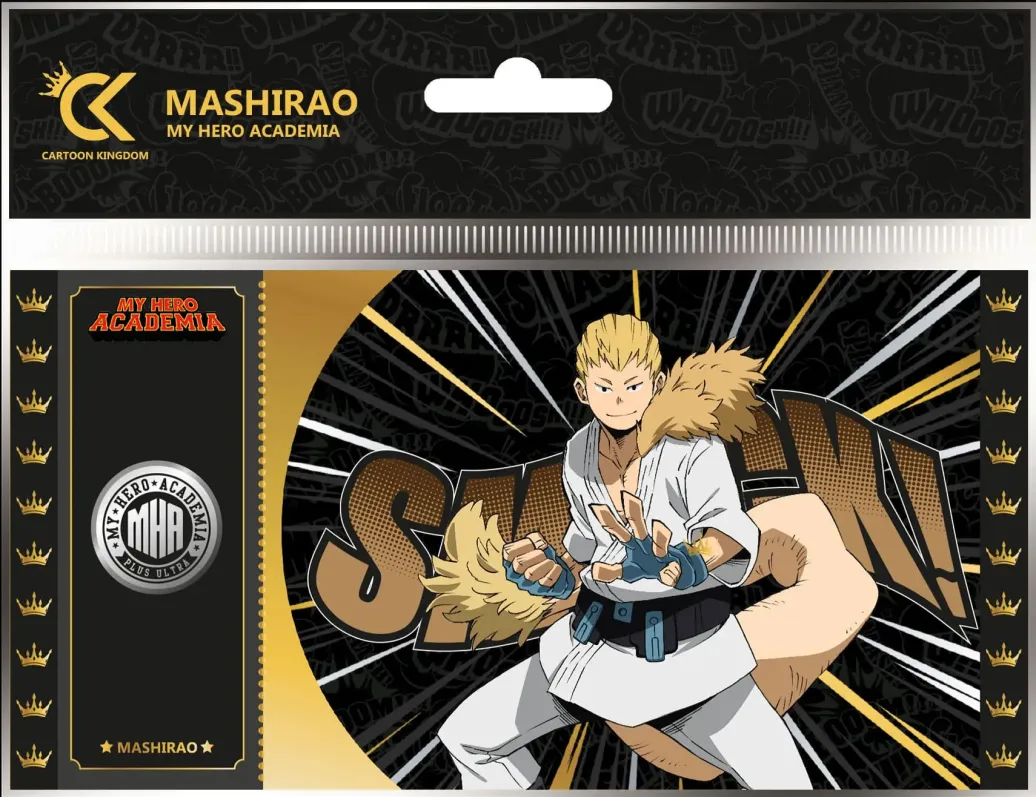 My Hero Academia Golden Ticket Black Edition #08 Mashirao Umkarton (10)