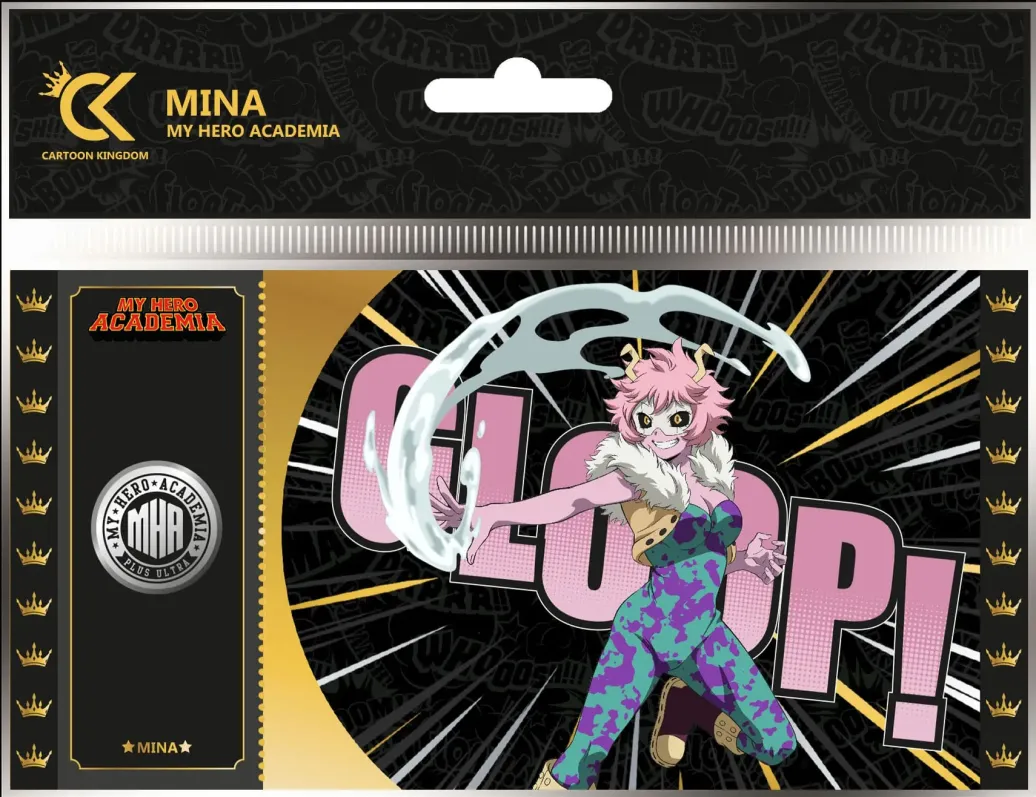 My Hero Academia Golden Ticket Black Edition #10 Mina Umkarton (10)