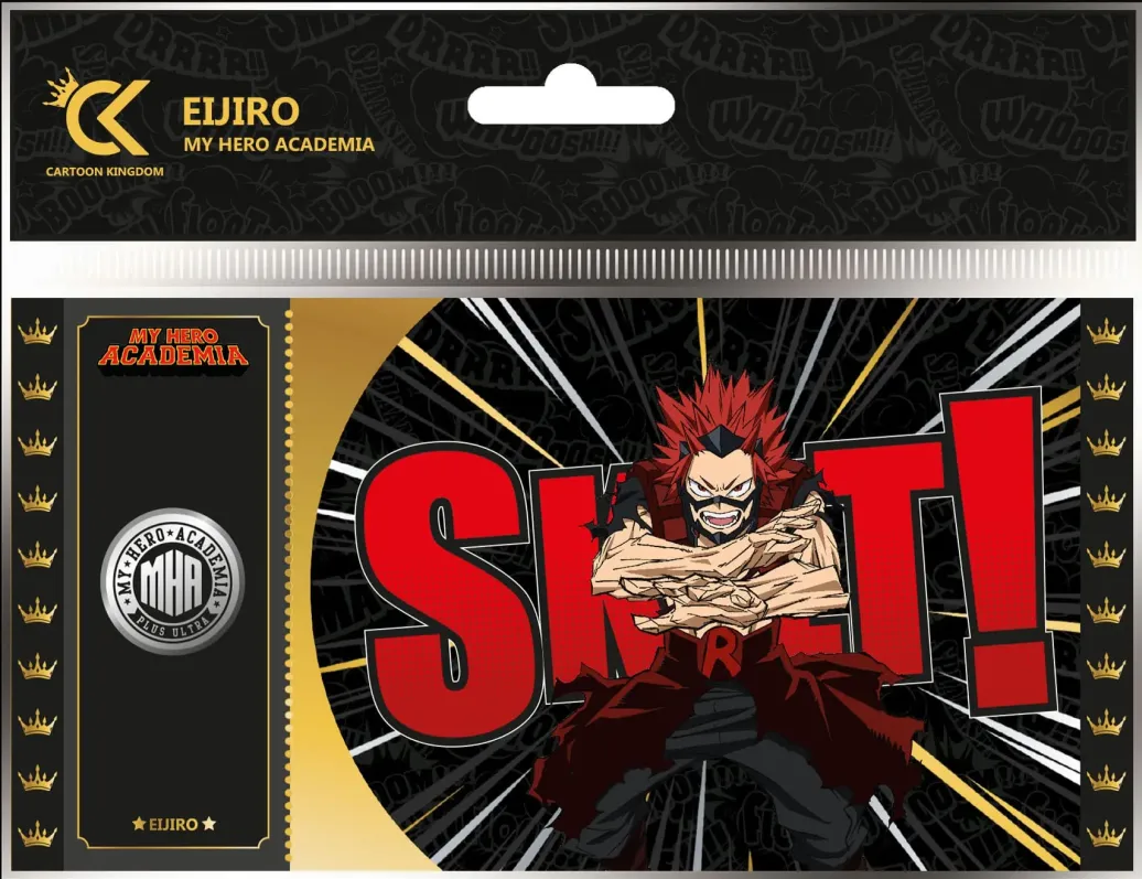 My Hero Academia Golden Ticket Black Edition #12 Eijiro Umkarton (10)