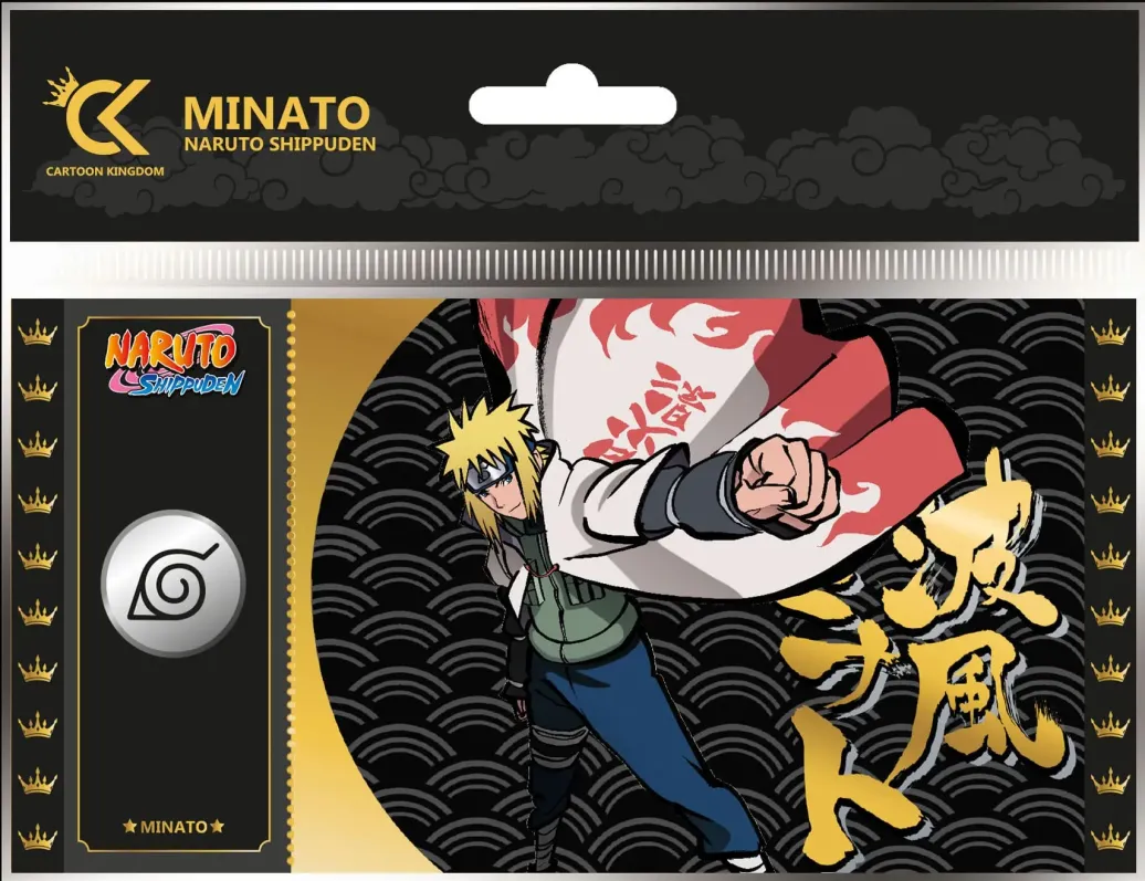 Naruto Shippuden Golden Ticket Black Edition #05 Minato Umkarton (10)