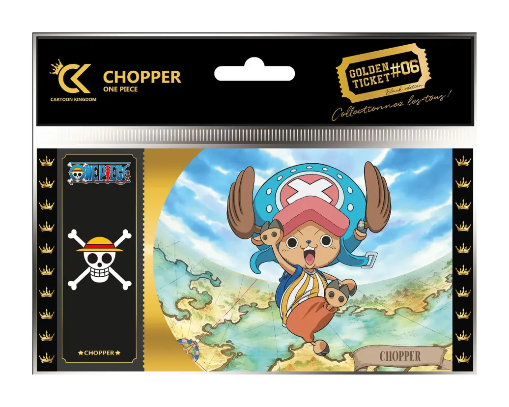 One Piece Golden Ticket Black Edition #06 Chopper Umkarton (10)