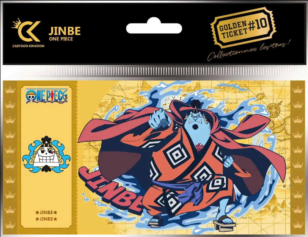 One Piece Golden Ticket #10 Jinbe (10)