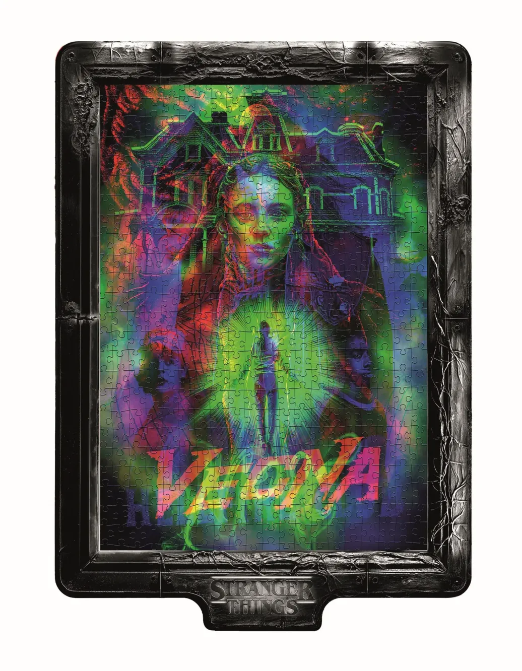 Stranger Things Metamorphic Art Collection Puzzle mit Leucht-Effekt Vecna (520 Teile)