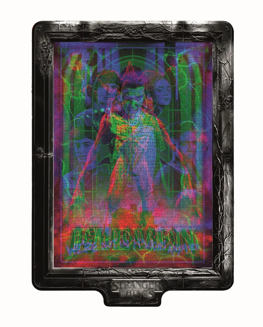 Stranger Things Metamorphic Art Collection Puzzle mit Leucht-Effekt Demogorgon (520 Teile)