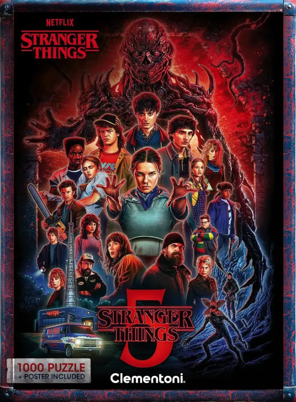 Stranger Things Puzzle Season 5 (1000 Teile)