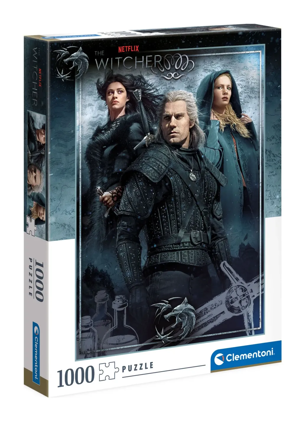 The Witcher Puzzle Ciri, Yennefer & Geralt (1000 Teile)