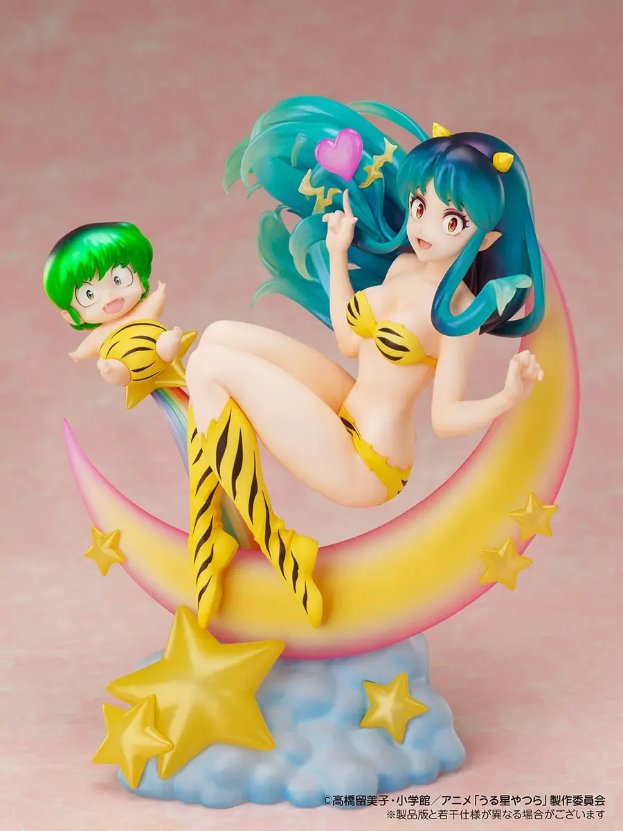 Urusei Yatsura PVC Statue 1/7 Lum & Ten Box Cafe & Space Collaboration 20 cm