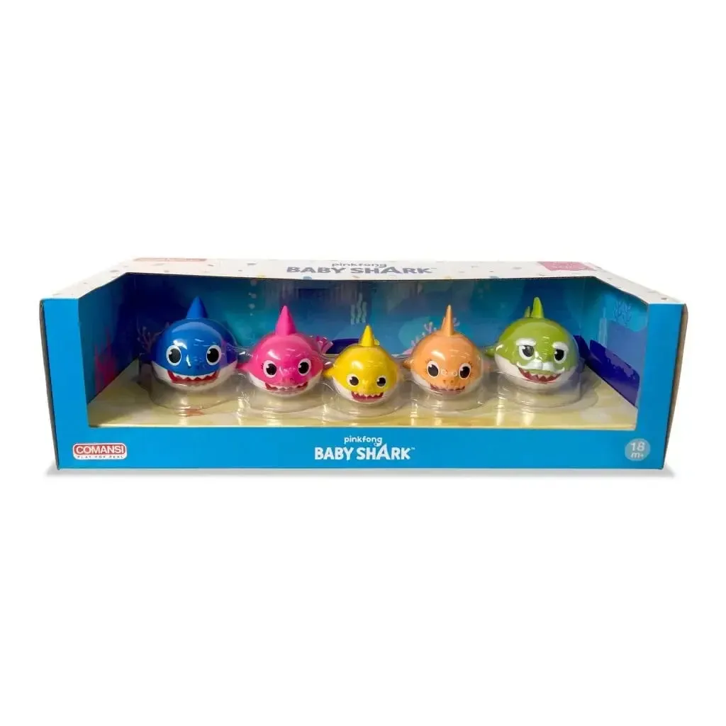 Baby Shark Geschenkbox-Set Minifiguren (5)