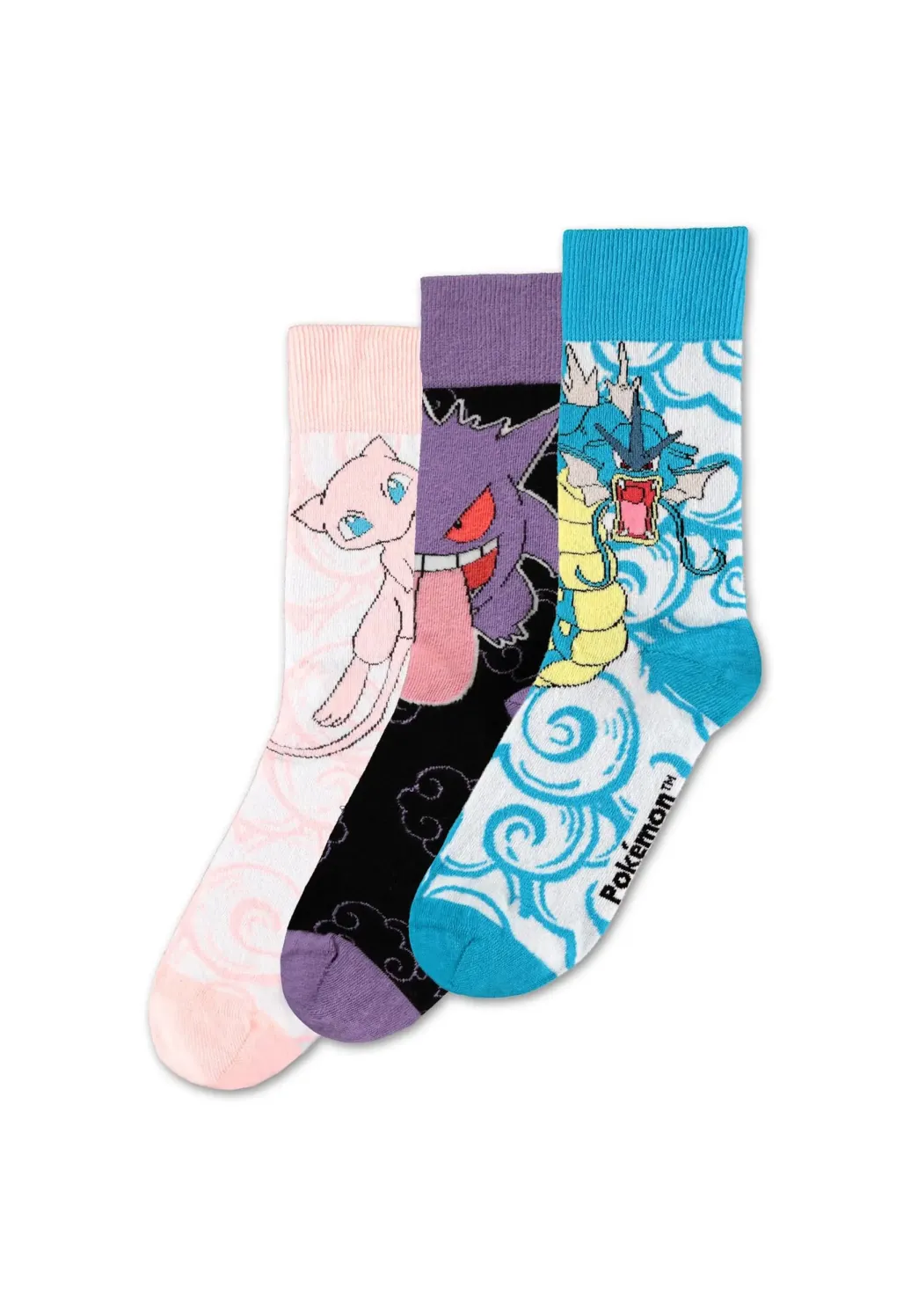 Pokémon Socken 3er-Pack Crew 39-42