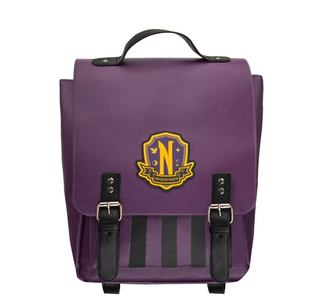 Wednesday Rucksack Nevermore Academy Purple